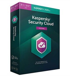 Kaspersky Security Cloud Personal 3 Devices 1 Year