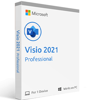 Visio 2021 Professional 1 User - software activation