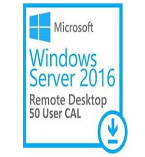 Windows Server 2016 Remote Desktop Services device connections (50) - Retail