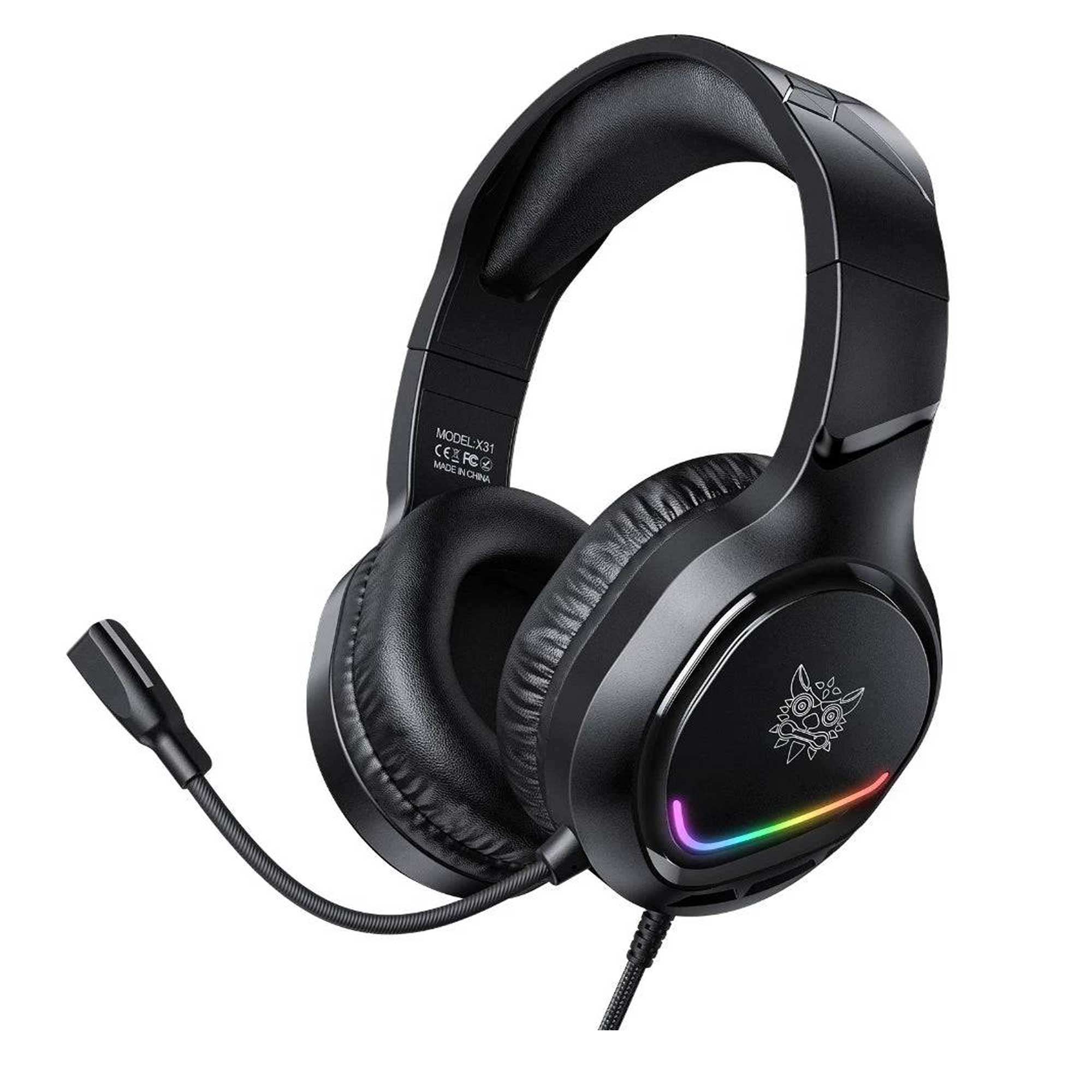 هدفون با سیم گیمینگ اونیکوما مدل X31 RGB